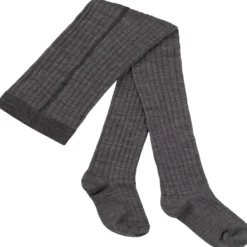 Strumpfhose mit Merinowolle anthrazit 80
