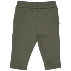 Sweat-Babyhose dunkelgrün 56