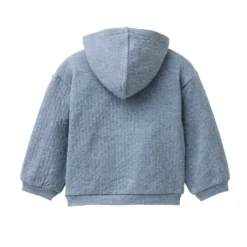 Sweat-Hoodie rauchblau melange 98/104