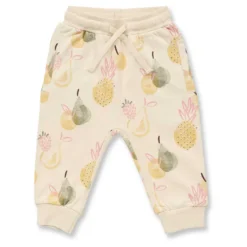 Sweat-Hose "Früchte" hellbeige 50/56