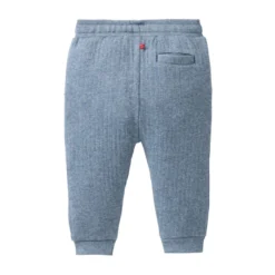 Sweat-Hose "Struktur" rauchblau melange 98