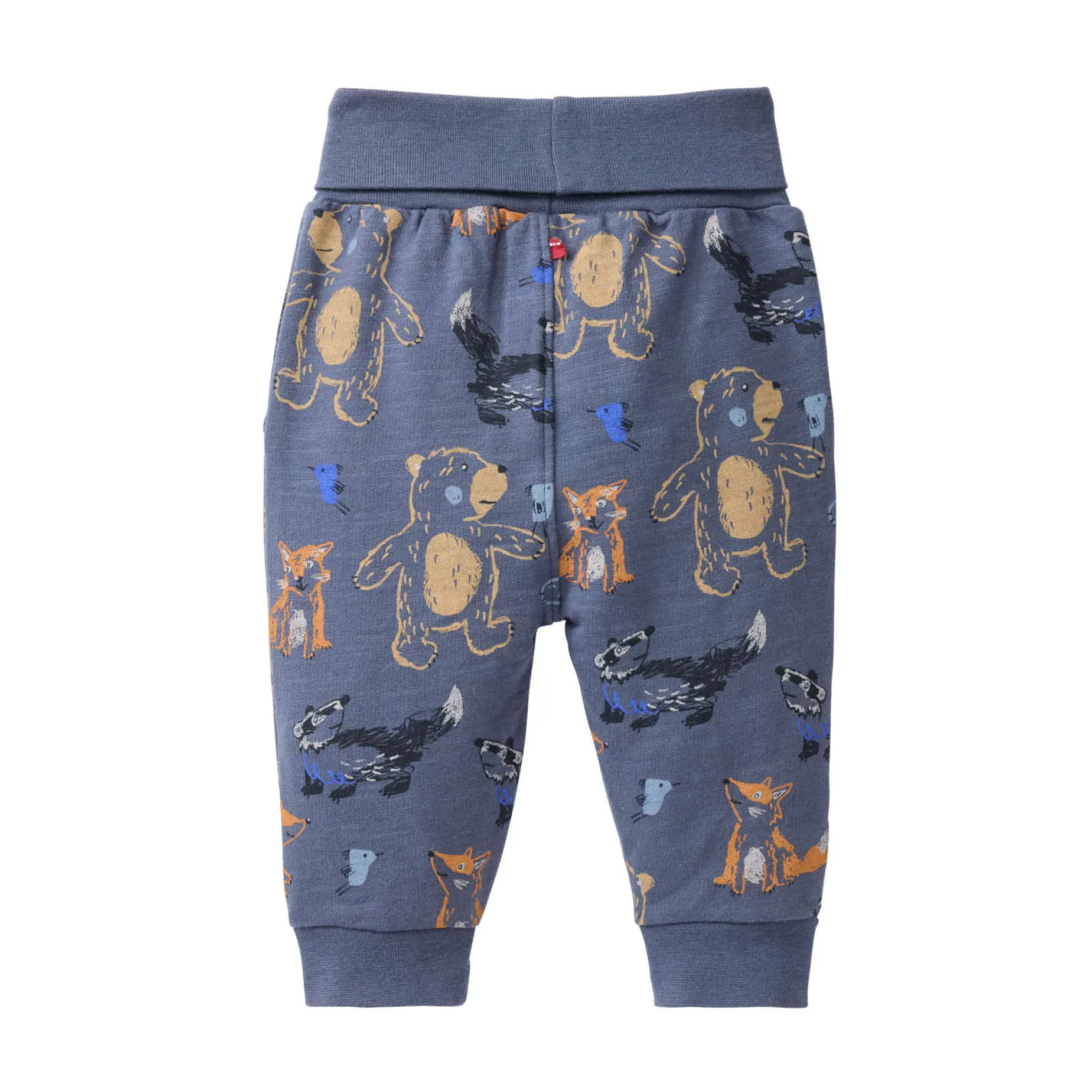 Sweat-Hose "Waldtiere" indigoblau 62/68