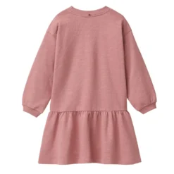 Sweat-Kleid "Blume" altrosa 104