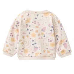 Sweat-Pullover "Blumengarten" puderrosa86/92