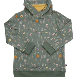 Sweat-Pullover "Blumen" sage 116