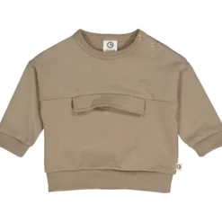 Sweat Pullover braunbeige 86