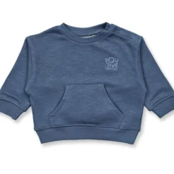 Sweat-Pullover denim blue 92