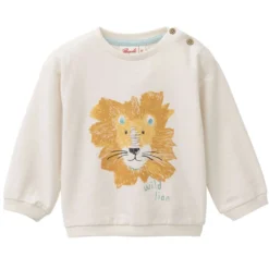 Sweat-Pullover "Löwe" kitt 62/68