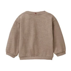 Sweat-Pullover "Zottelhund" tabak 98/104