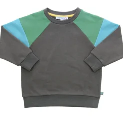 Sweatshirt "Colourblock" pistachio-grass 110/116