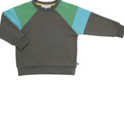 Sweatshirt "Colourblock" pistachio-grass 110/116