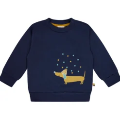 Sweatshirt "Dackel" ultramarin 122/128