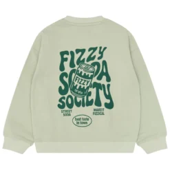 Sweatshirt "Fizzy" graugrün 122/128
