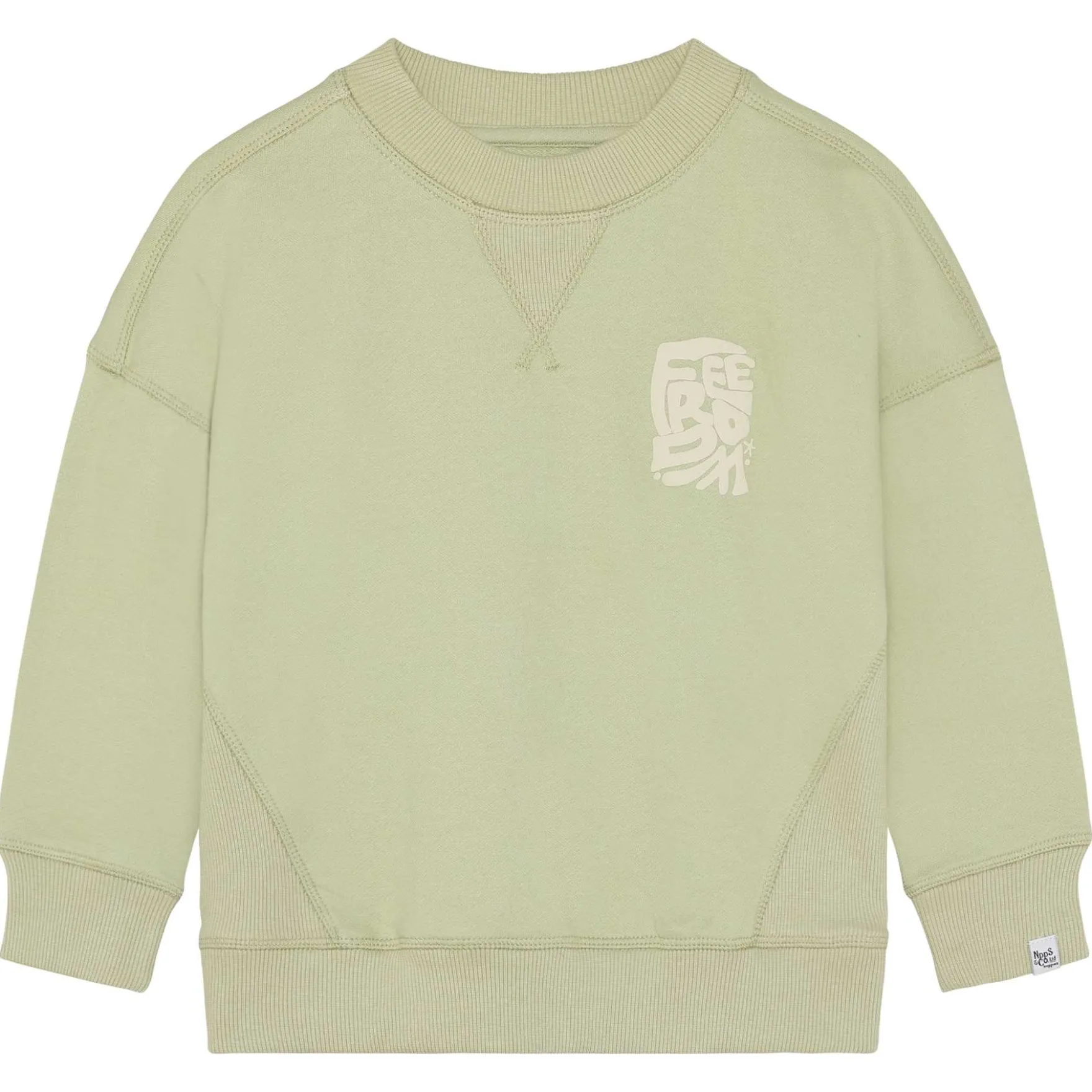 Sweatshirt "Freedom" lindgrün 110