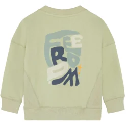 Sweatshirt "Freedom" lindgrün 110