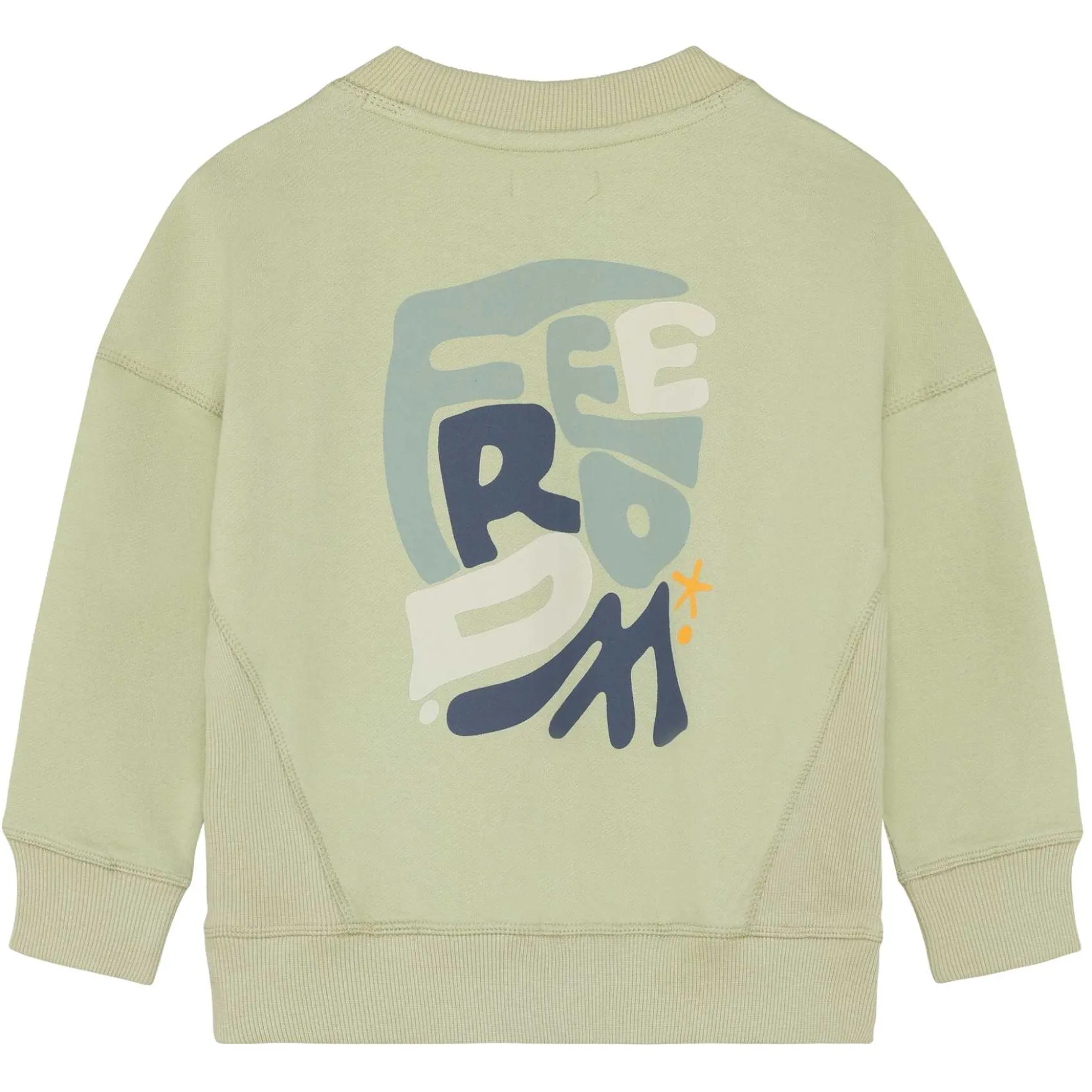 Sweatshirt "Freedom" lindgrün 110