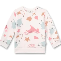 Sweatshirt "Hoftiere" rosa 74