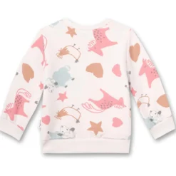 Sweatshirt "Hoftiere" rosa 74