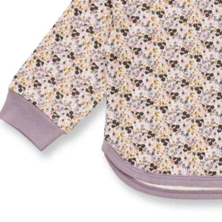 Sweatshirt "Streublumen" mauve-creme 62/68