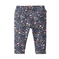 Sweat-Treggings "Mille Fleurs" indigoblau 98