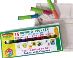 Textil Wachsmaler 15 Farben