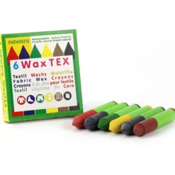 Textil Wachsmaler 6 Farben