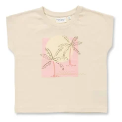 Top "Palmen" hellbeige 116