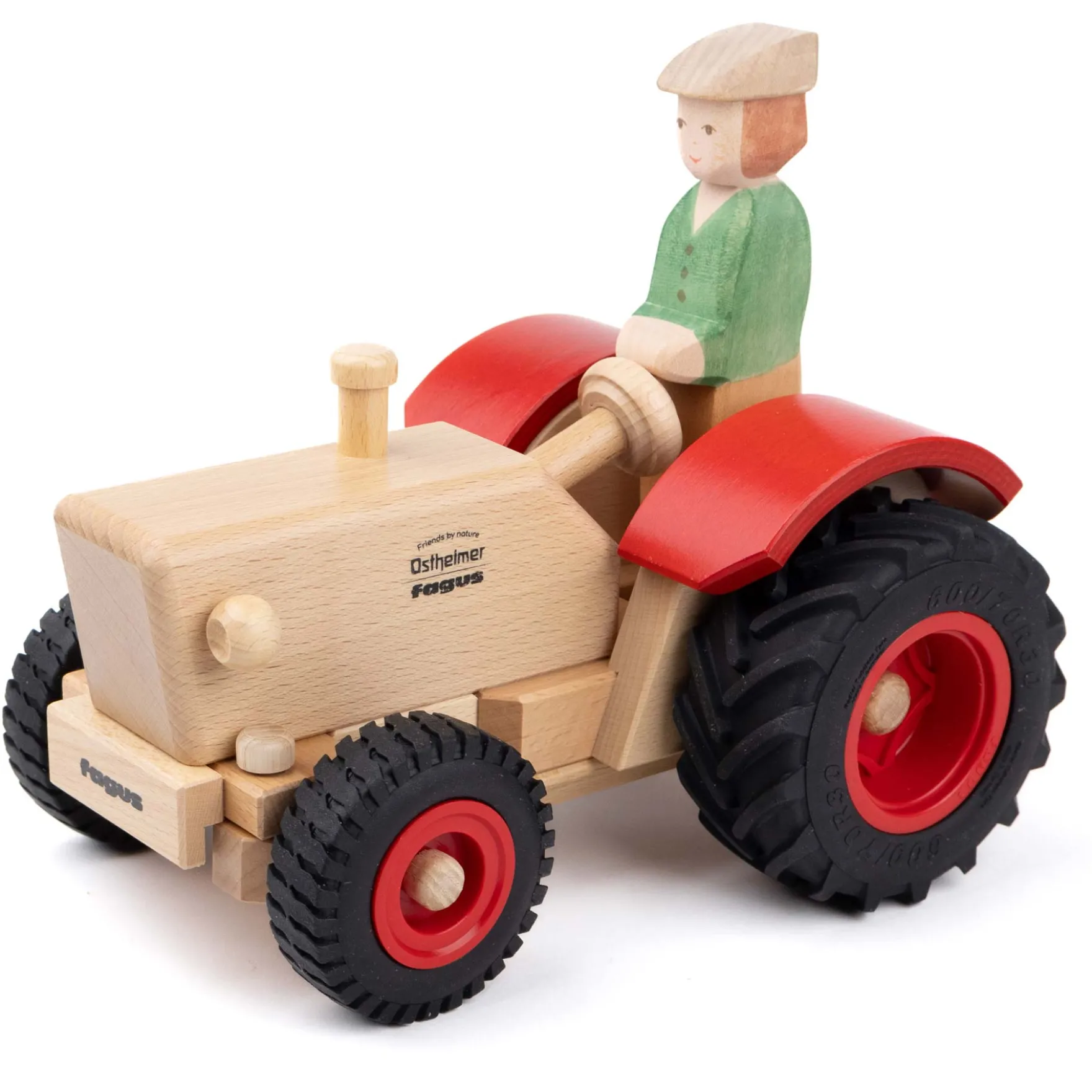 Traktor mit Jungbauer - "Friends by nature"