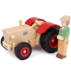 Traktor mit Jungbauer - "Friends by nature"