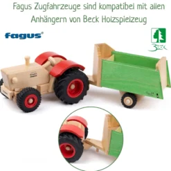 Traktor mit Jungbauer -