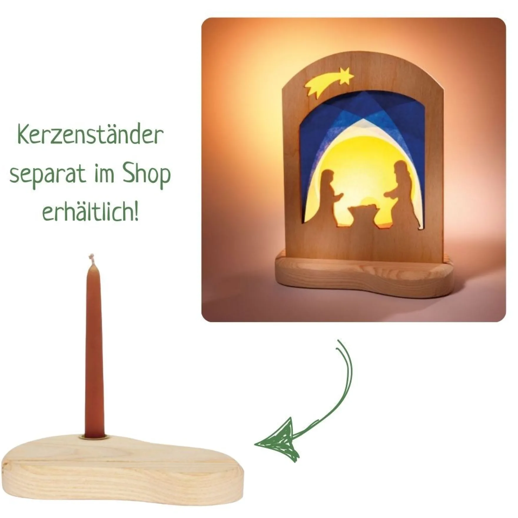 Transparent Heilige Familie