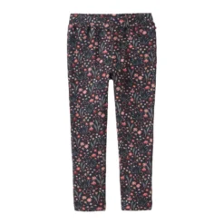 Treggings dunkelblau geblümt 110