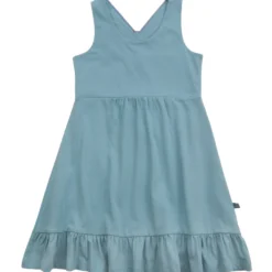 Trägerkleid "Schmetterling" hellblau 98