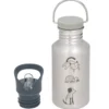 Trinkflasche Edelstahl "Happy Prints"