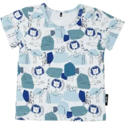 T-Shirt Afrika blau 68