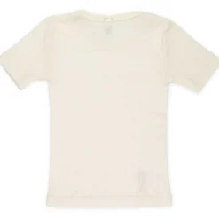 T-Shirt Baumwolle Wolle Seide natur 92