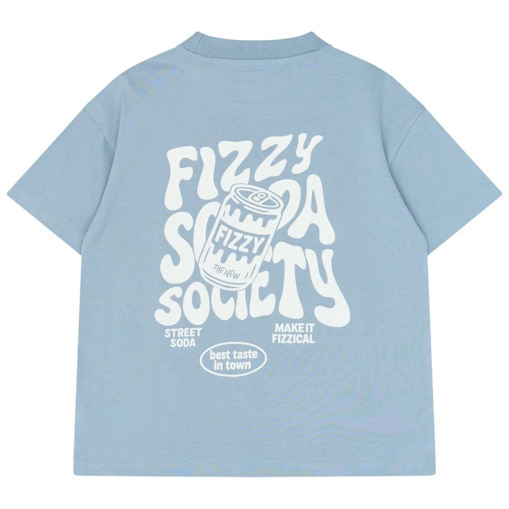 T-Shirt "Fizzy" rauchblau 122/128