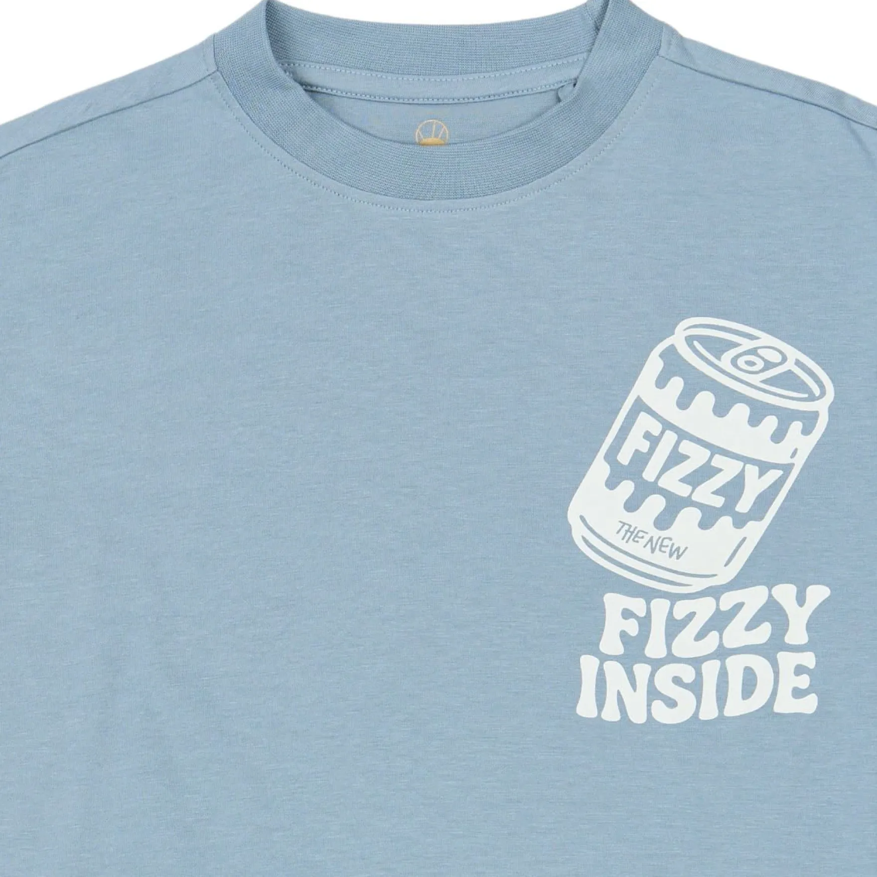 T-Shirt "Fizzy" rauchblau 122/128