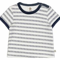 T-Shirt gestreift cream 92