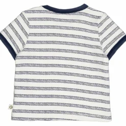 T-Shirt gestreift cream 92