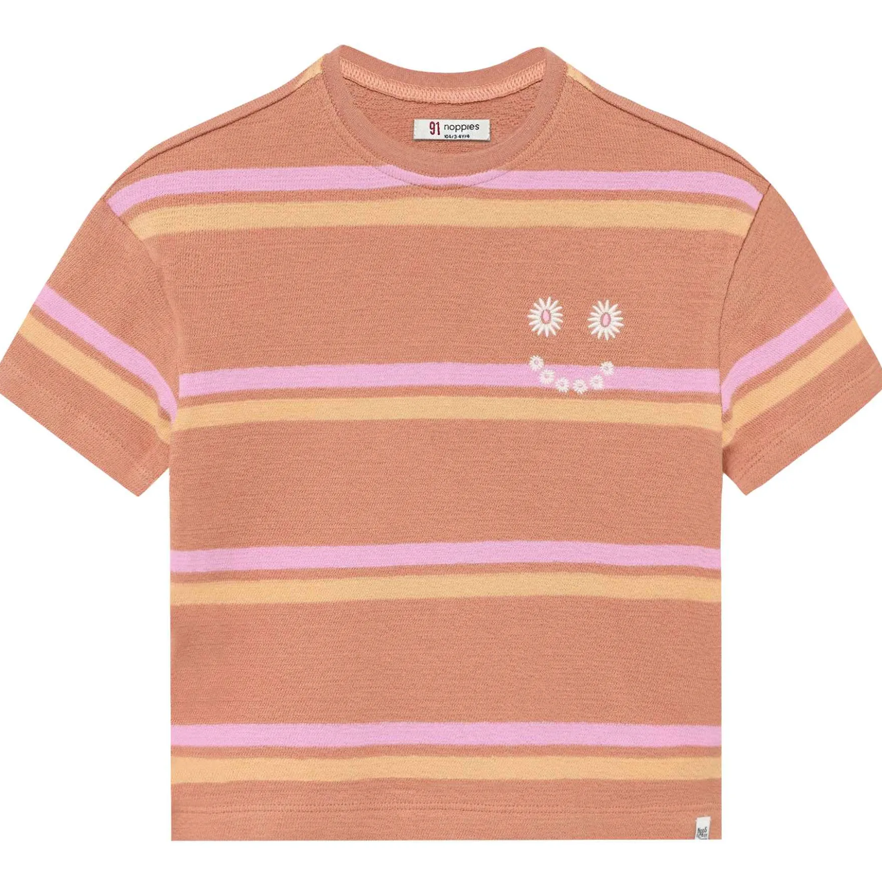 T-Shirt gestreift kork 104