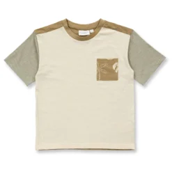 T-Shirt hellbeige-seagrass 110