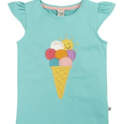 T-Shirt "Icecream" türkis 104