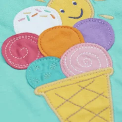 T-Shirt "Icecream" türkis 104