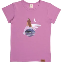 T-Shirt Meerjungfrau orchidee 80