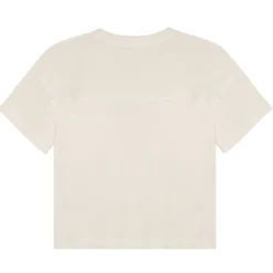 T-Shirt mit Brusttasche warmweiß 110