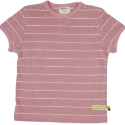 T-Shirt mit Leinen aster 62/68