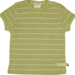 T-Shirt mit Leinen avocado 62/68