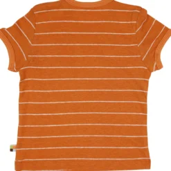 T-Shirt mit Leinen carrot 62/68