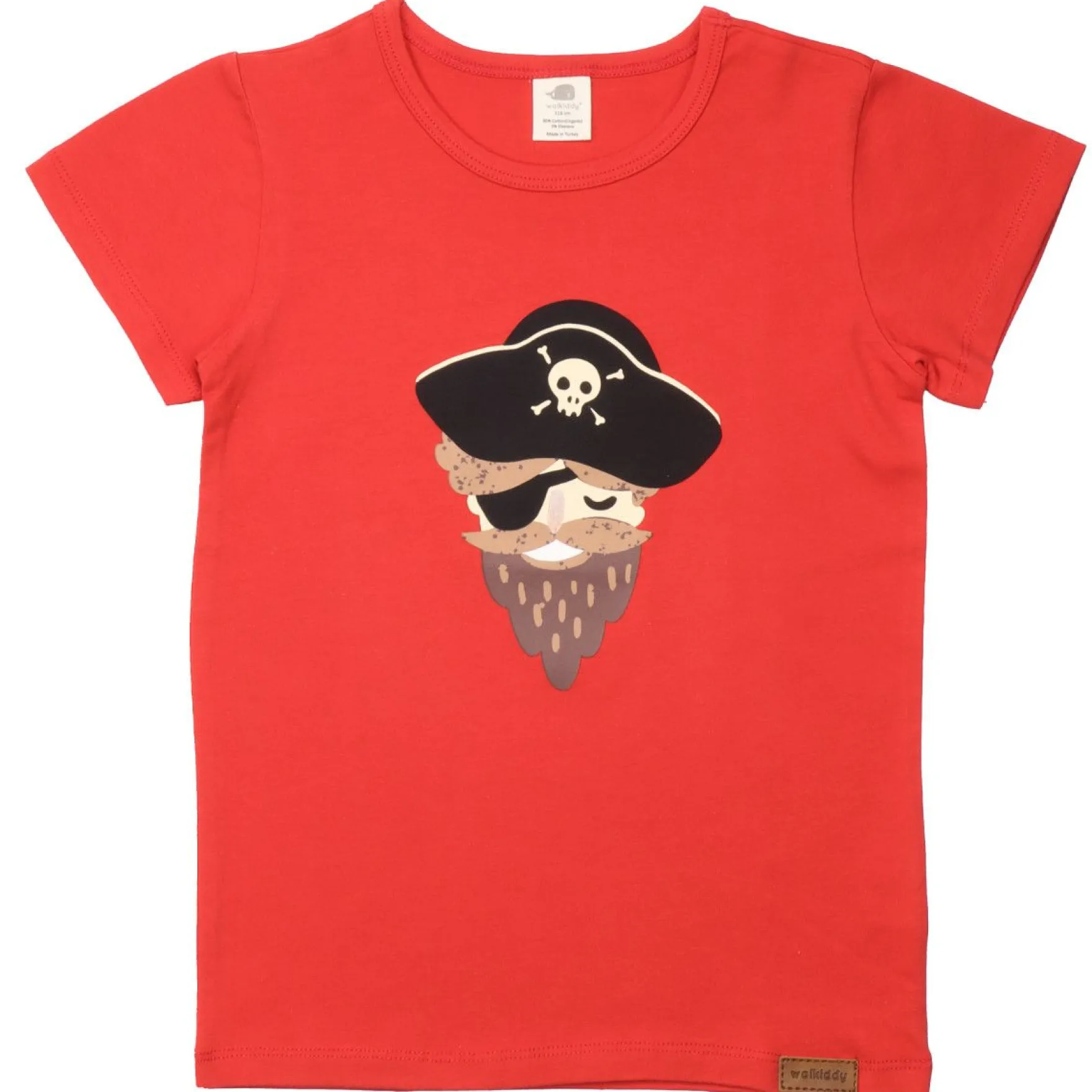 T-Shirt Pirat rot 80